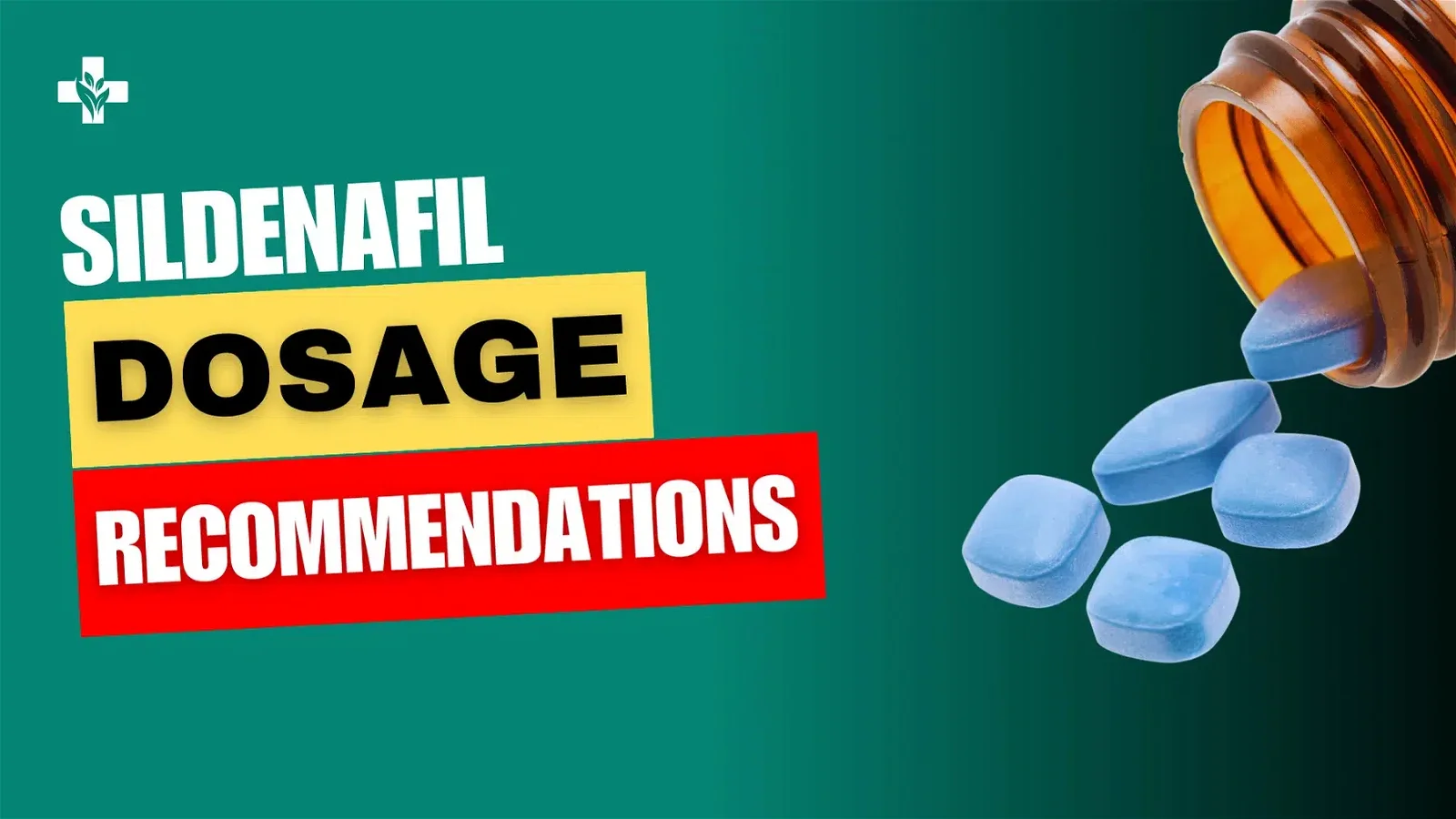 Recommended sildenafil dosage for alleviating various issues