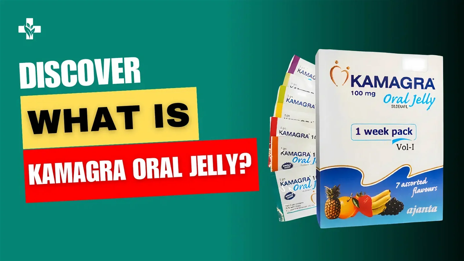 Kamagra Oral Jelly Convenient weekly package for ED treatment
